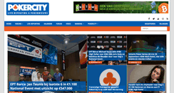 Desktop Screenshot of pokercity.nl